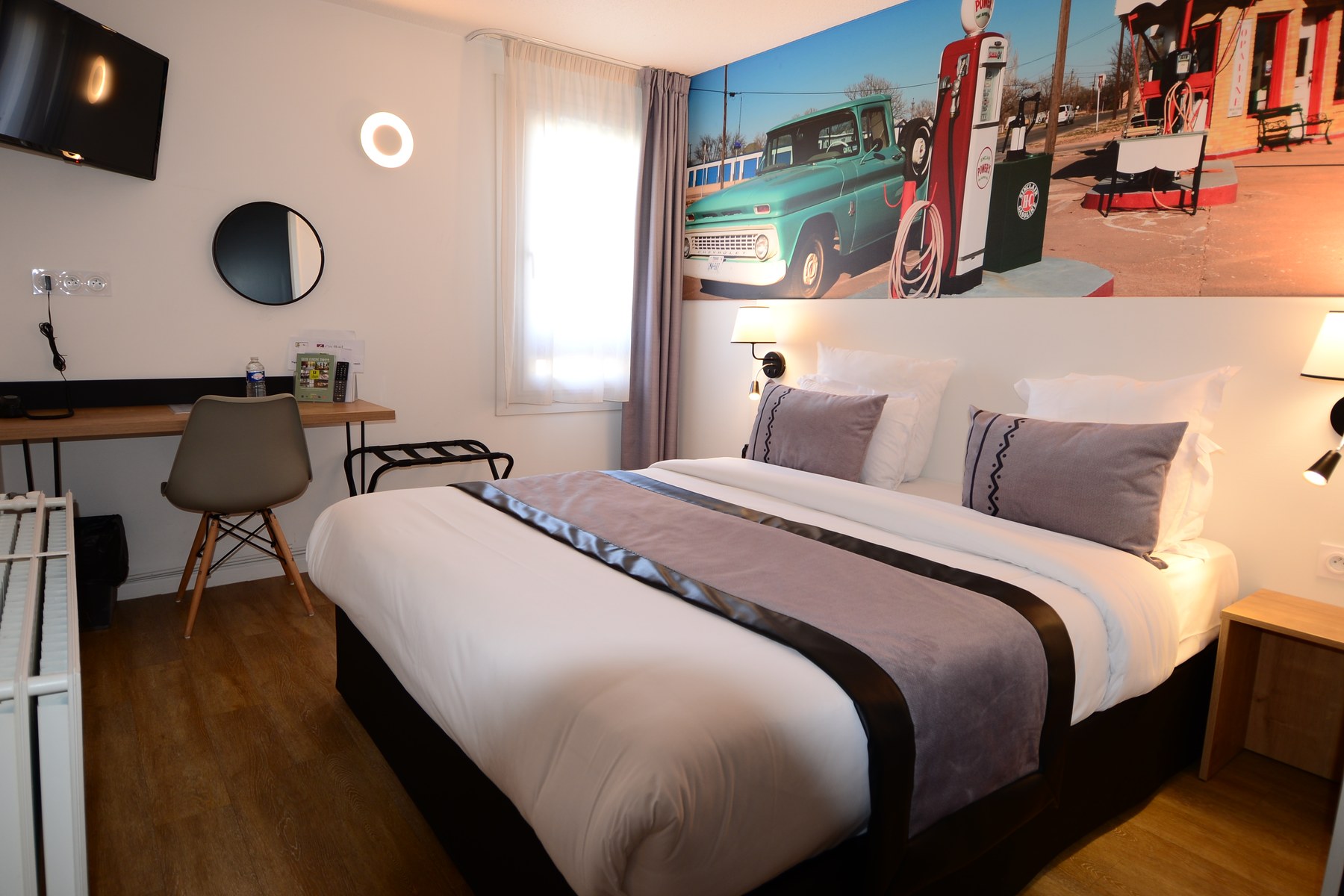 Chambre Confort lumineuse avec lit double